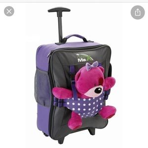 Cabin Max Teddy Carrier Rolling Suitcase/Backpack